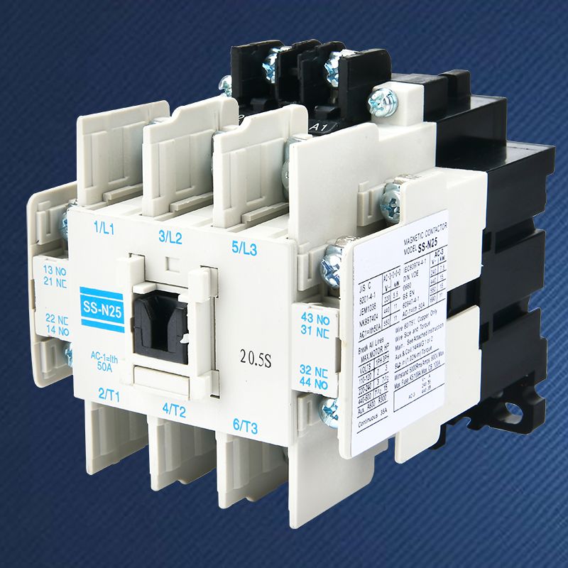 Contactor modular AC de uz casnic